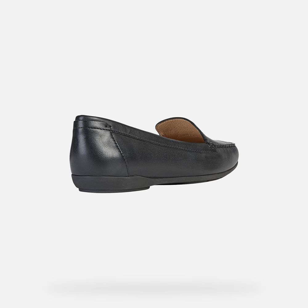 Geox Bayan Loafers Siyah - Annytah - TSJ-810679